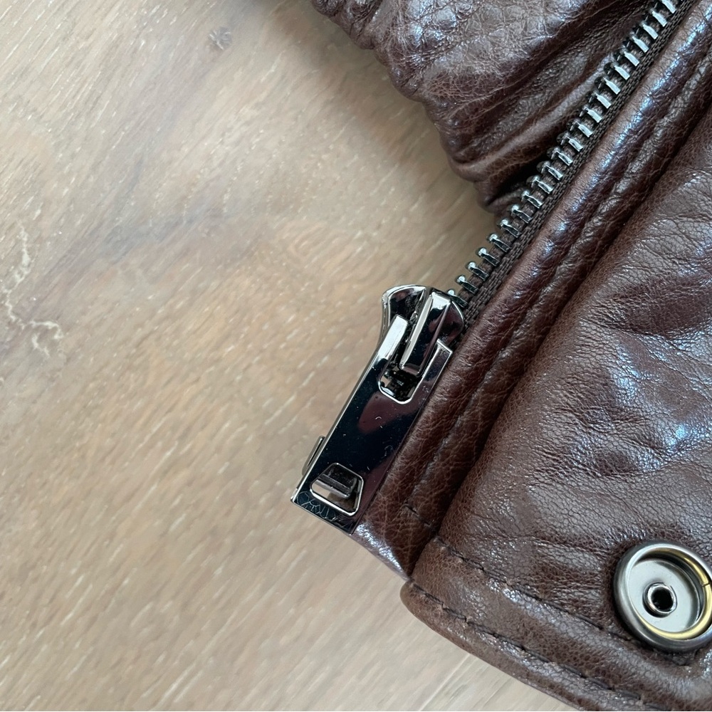 The Becky Jacket Brown Leather - Picture 15 of 16